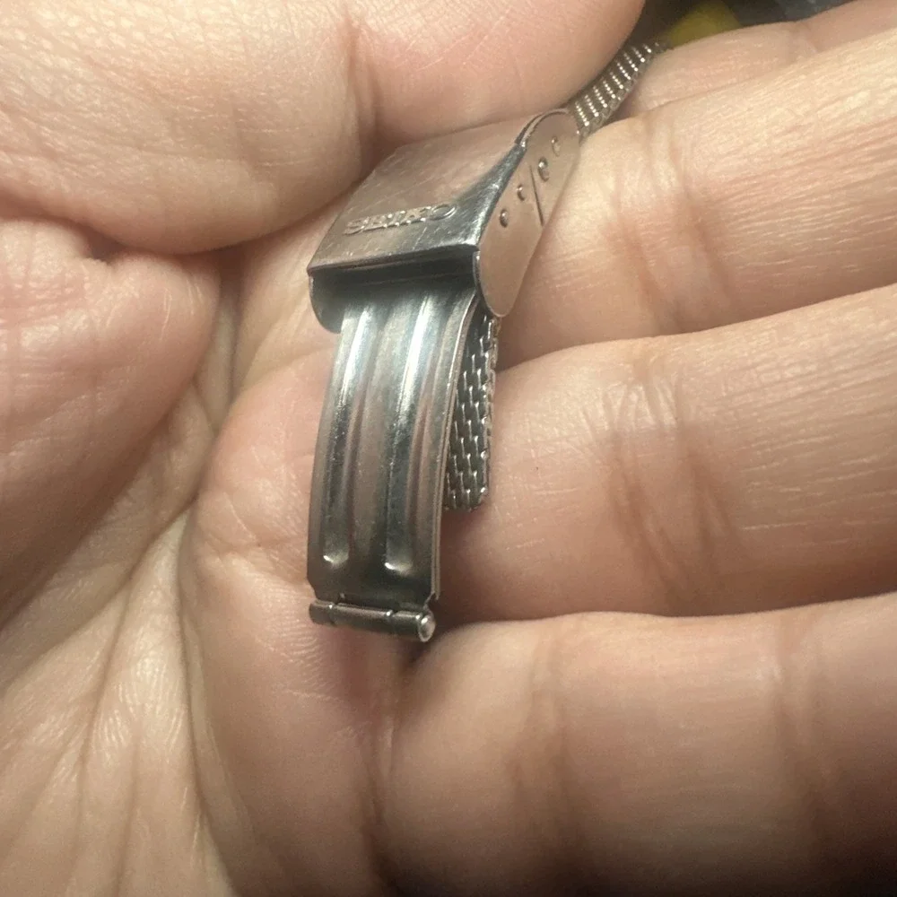 VTG SEIKO 2706-7000 Ladies WATCH 21 JEWELS AUTOMATIC Silver DIAL‎ 26mm - REPAIR